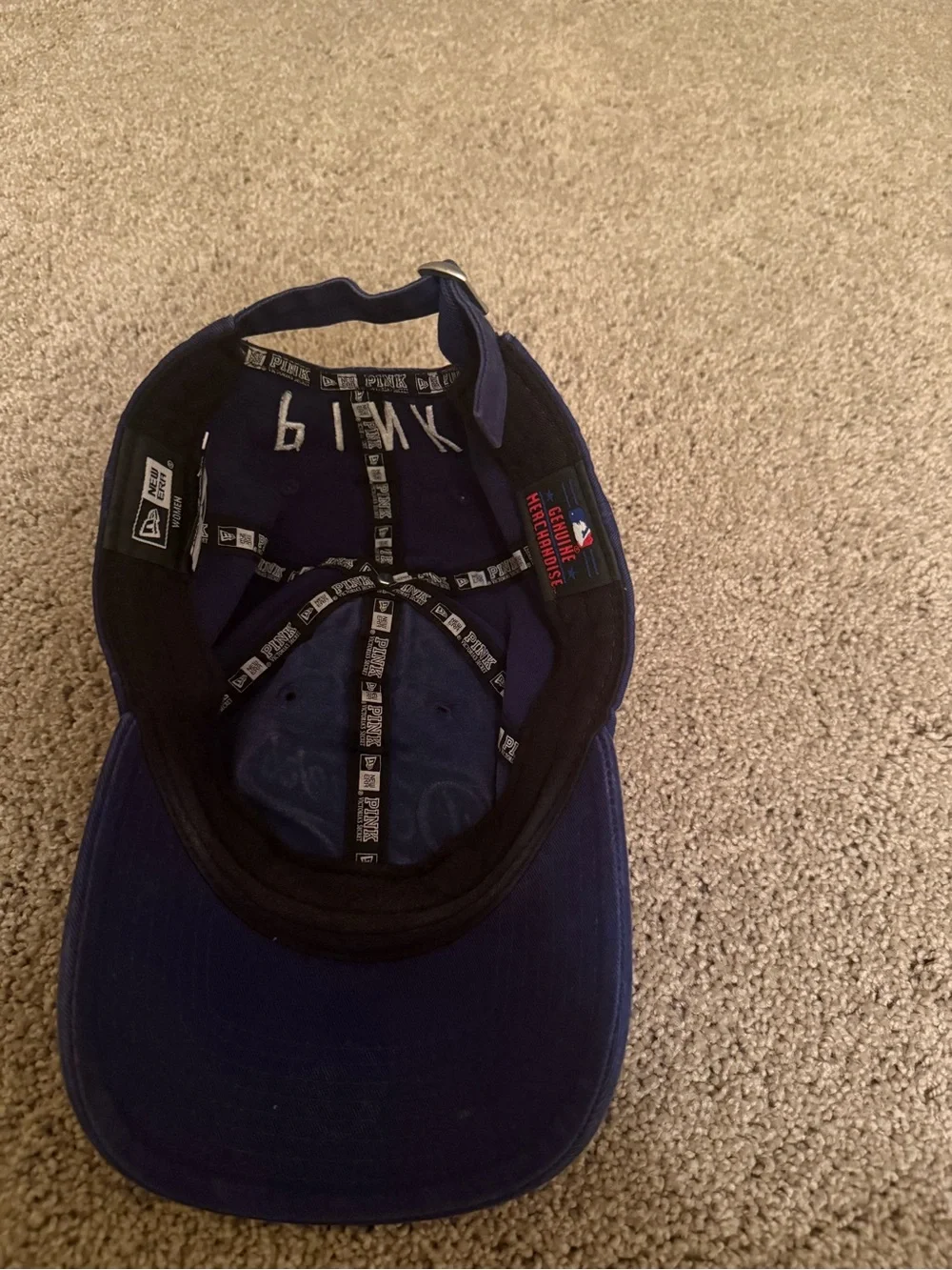 Dodgers brand Pink baseball cap
